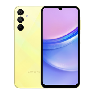 Samsung Galaxy A15, 128 GB, yellow - Išmanusis telefonas SM-A155FZYDEUE