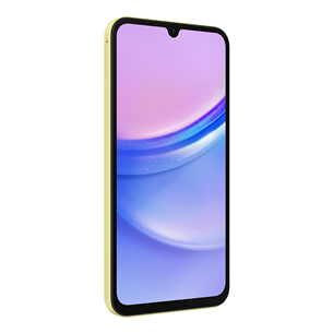 Samsung Galaxy A15, 128 GB, geltonas - Išmanusis telefonas