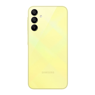 Samsung Galaxy A15, 128 GB, yellow - Išmanusis telefonas