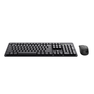 Trust Ody II Silent, US, black - Wireless mouse and keyboard