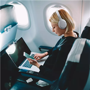 Philips H8506, noise cancelling, white - Wireless headphones