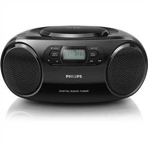 Philips AZB500, FM, DAB, CD, juoda - Magnetola AZB500/12