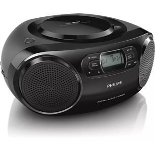 Philips AZB500, FM, DAB, CD, black - Boombox