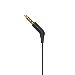 Philips TAE1105BK, 3.5 mm, black - Wired in-ear earbuds