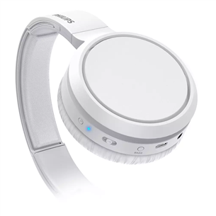 Philips TAH5205, white - Wireless headphones