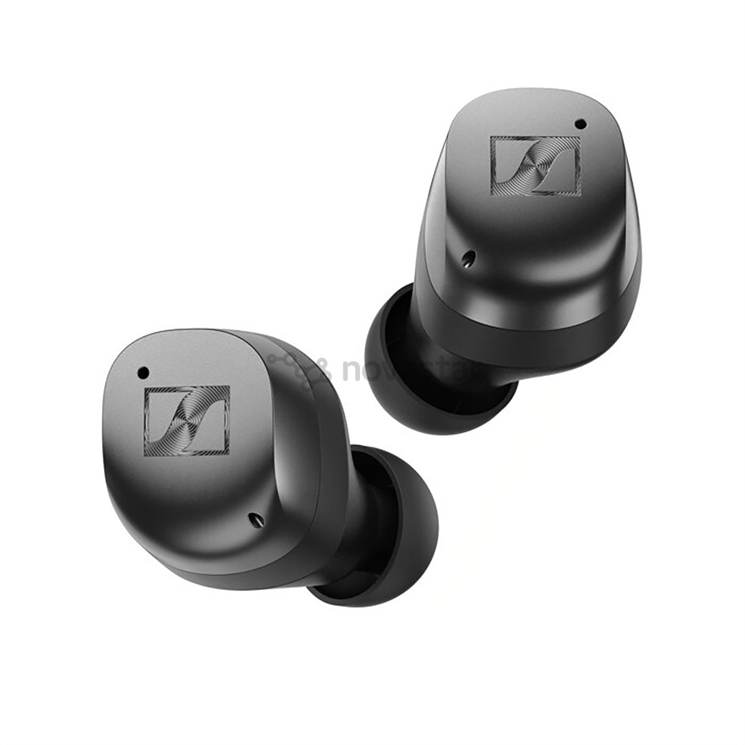 Sennheiser MOMENTUM True Wireless 4, triukšmo slopinimas, juodos - Belaidės ausinės