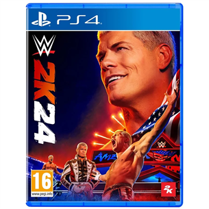 WWE 2K24, PlayStation 4 - Žaidimas 5026555437042