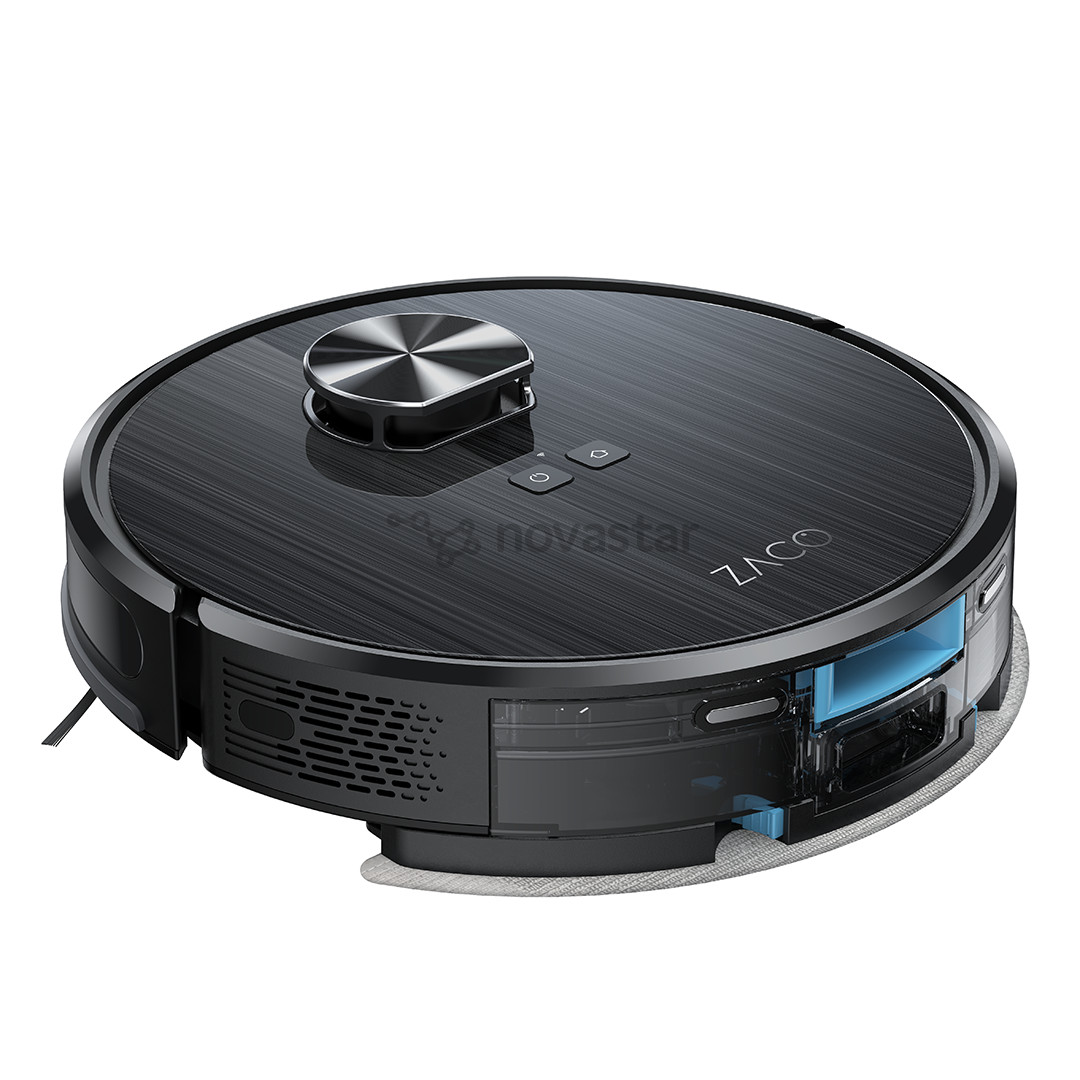 Zaco A10 Pro, Wet & Dry, tamsiai pilkas - Dulkių siurblys robotas