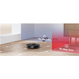 Zaco A10 Pro, Wet & Dry, dark grey - Robot vacuum cleaner