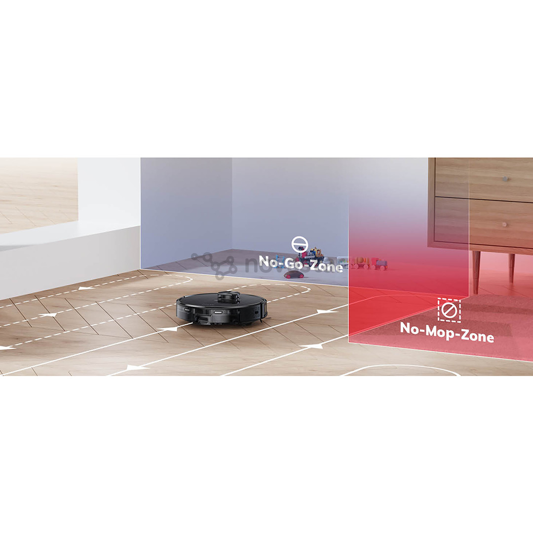 Zaco A10 Pro, Wet & Dry, tamsiai pilkas - Dulkių siurblys robotas