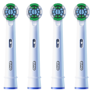 Braun Oral-B Precision Clean Pro, 4 vnt., balti - Dantų šepetėlių antgaliai