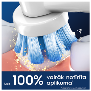 Braun Oral-B Sensitive Clean PRO, 4 шт., белый - Насадки для зубной щетки