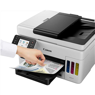 Canon Maxify GX6050, WiFi, LAN, USB, duplex, white - Multifunctional color inkjet printer