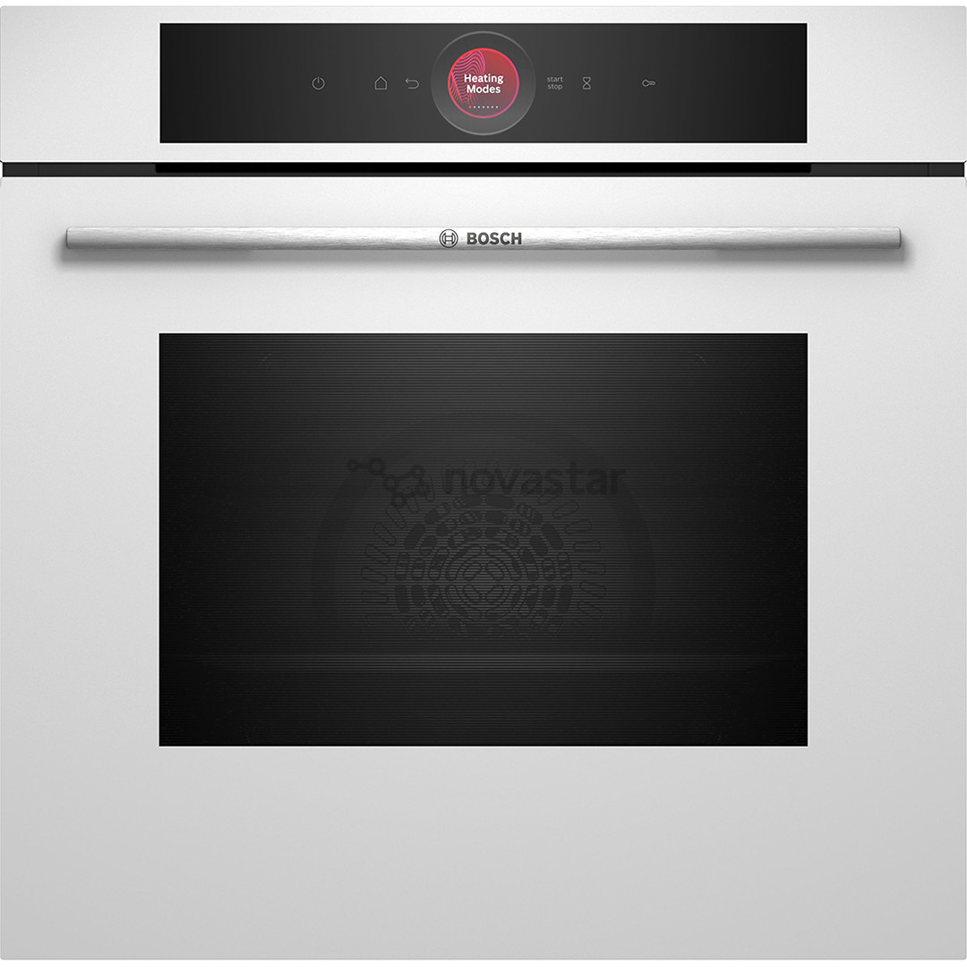 Bosch, Series 8, пиролитическая очистка, 71 л, белый - Интегрируемый духовой шкаф