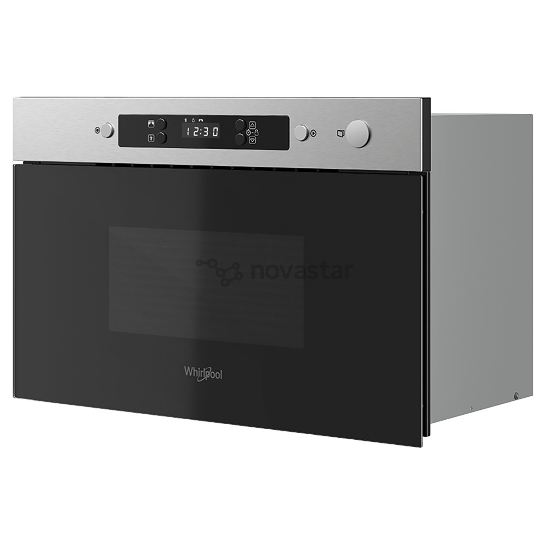 Whirlpool, 22 L, nerūdijantis plienas - Įmontuojama mikrobangų krosnelė