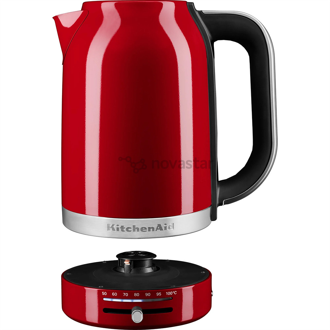 KitchenAid, 2400 W, 1,7 L, Empire red - Kettle