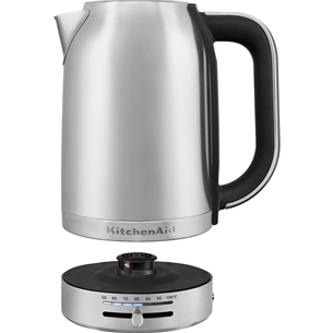 KitchenAid, 2400 W, 1,7 L, nerūdijančio plieno - Virdulys