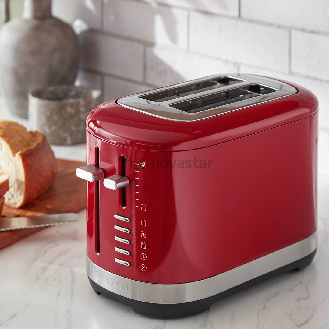 KitchenAid, 980 W, Empire Red - Toaster