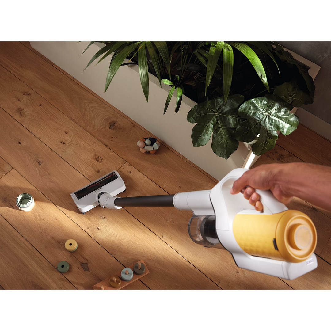 Belaidis dulkių siurblys Miele Duoflex HX1, geltonas