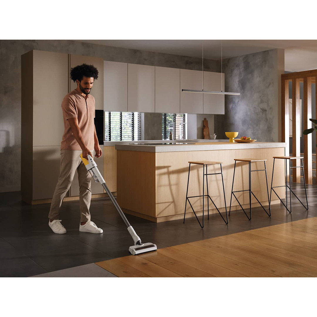 Belaidis dulkių siurblys Miele Duoflex HX1, geltonas