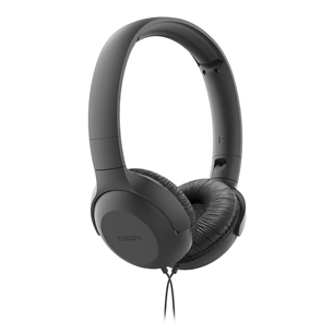 Philips TAUH201, 3.5 mm, black - Wired headphones TAUH201BK/00