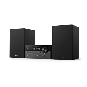 Philips TAM4505, 2.0, 60 W, Bluetooth, USB, CD, juodas - Muzikinis centras