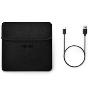 Philips TAH6506, triukšmo slopinimas, juodos - Belaidės ausinės