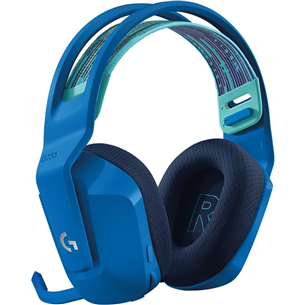 Logitech G733 LIGHTSPEED Wireless RGB, mėlynos - Belaidės ausinės