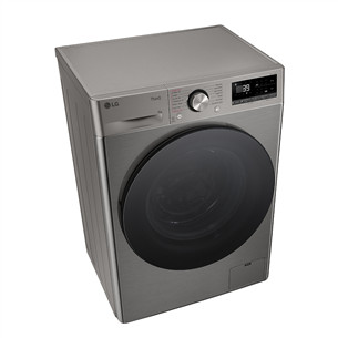 LG R700 Series, 9 kg, gylis 47,5 cm, 1200 aps./min., sidabro spalvos - Skalbimo mašina
