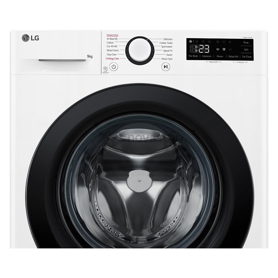 LG R500 Series, 9 kg, depth 47,5 cm, 1200 rpm - Front load washing machine
