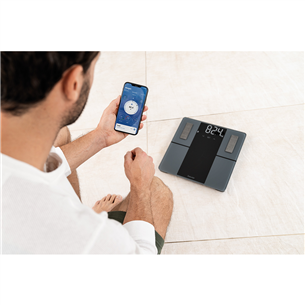 Beurer, Super Black Edition, Bluetooth, black - Diagnostic bathroom scale