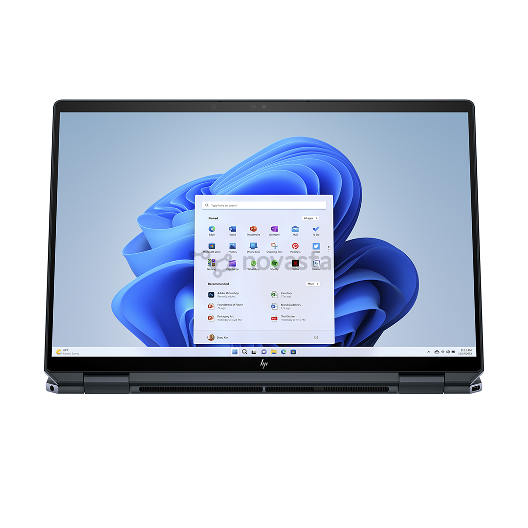 HP Spectre x360 2-in-1 Laptop 14-eu0005nn, 14'', 2.8K, OLED, 120 Hz, Core Ultra 7, 16 GB, 1 TB, ENG, mėlynas - Nešiojamas kompiuteris