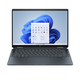 HP Spectre x360 2-in-1 Laptop 14- eu0001no, 14'', 2.8K, OLED, 120 Hz, Core Ultra 5, 16 GB, 512 GB, SWE, mėlynas - Nešiojamas kompiuteris