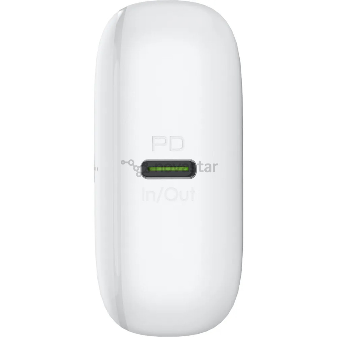 Puro Compact Mini, 10 000 мАч, USB-A, USB-C, белый - Внешний аккумулятор