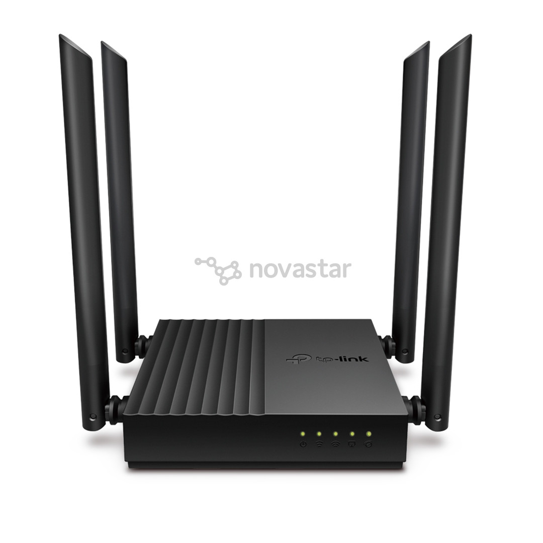 TP-link Archer A64, AC1200, Dual Band, juodas - WiFi maršrutizatorius
