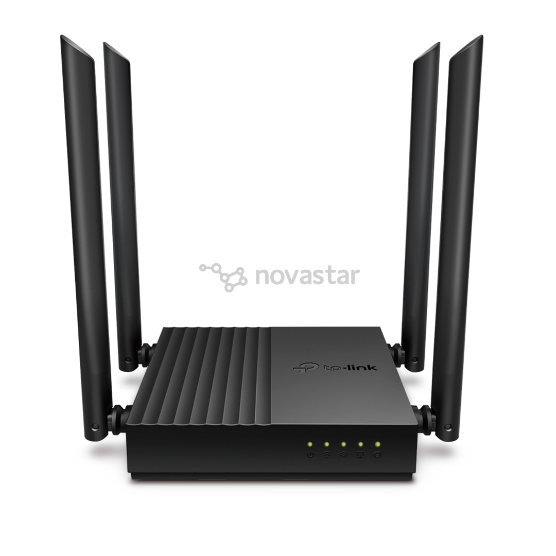 TP-link Archer A64, AC1200, двухдиапазонный, черный - WiFi-роутер