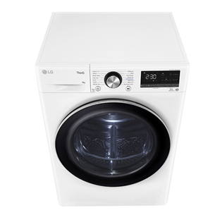 LG, Heat pump, 9 kg, depth 66 cm - Clothes dryer