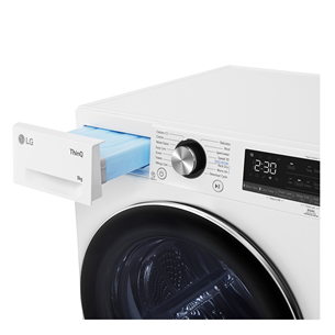 LG, Heat pump, 9 kg, depth 66 cm - Clothes dryer