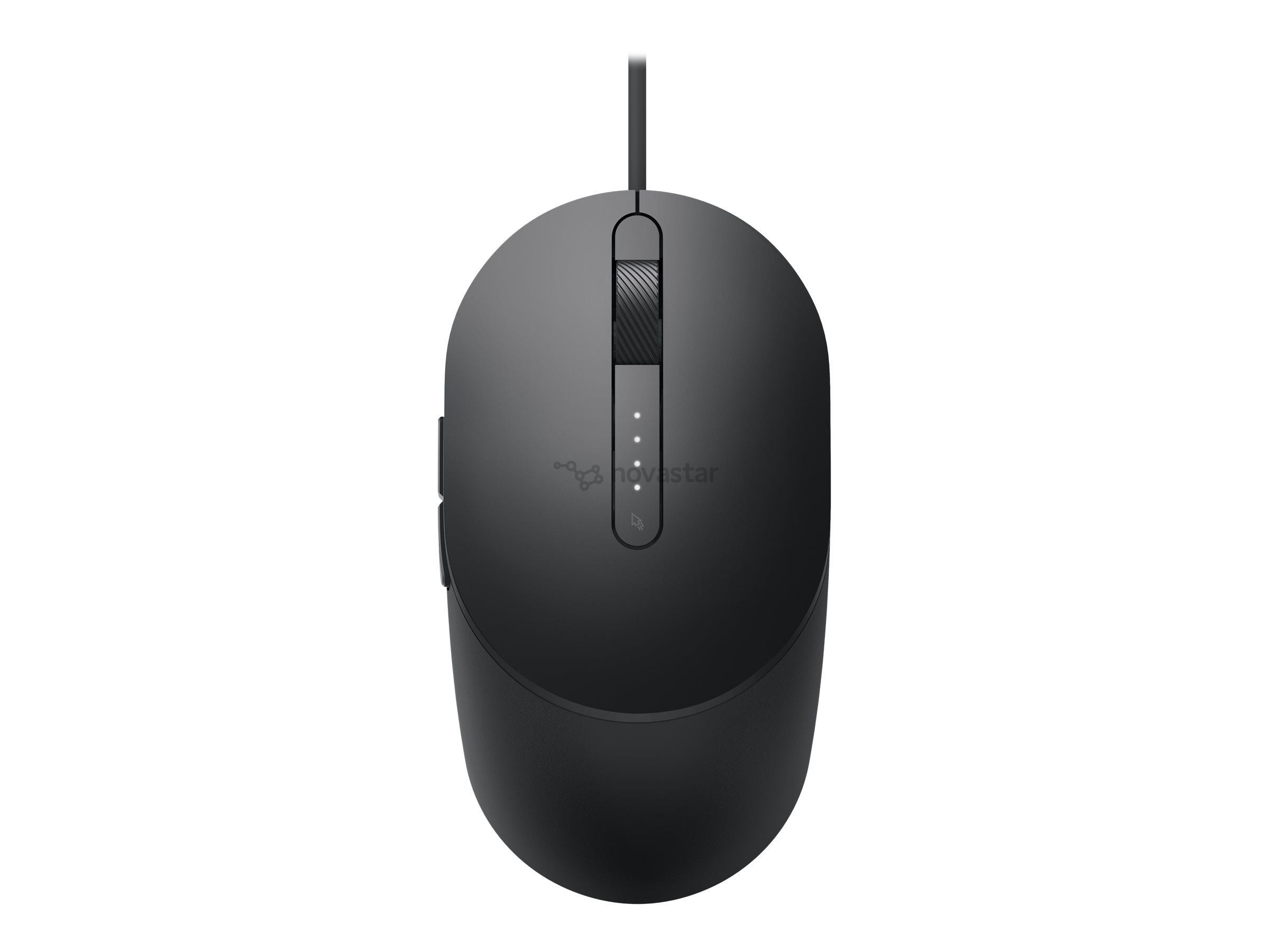 Dell MS3220, black - Wired Laser mouse