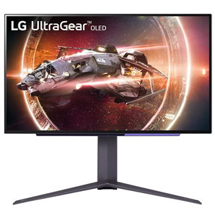 LG UltraGear 27GS95QE, 27'', QHD, OLED, 240 Hz, juodas - Monitorius