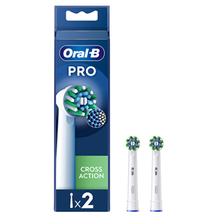 Braun Oral-B Cross Action Pro, 2 шт., белый - Насадки для зубной щетки