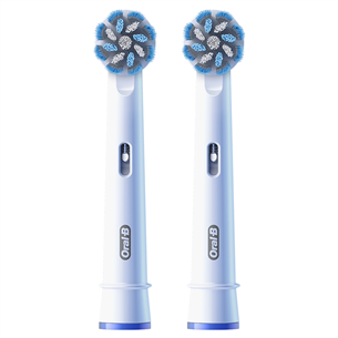 Braun Oral-B Sensitive Clean Pro, 2 vnt., balti - Dantų šepetėlių antgaliai