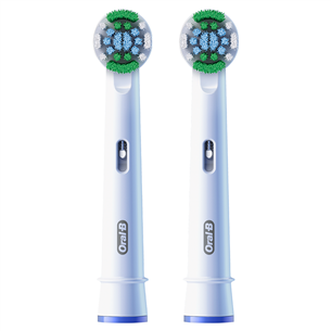 Braun Oral-B Precision Clean Pro, 2 vnt., balti - Dantų šepetėlių antgaliai