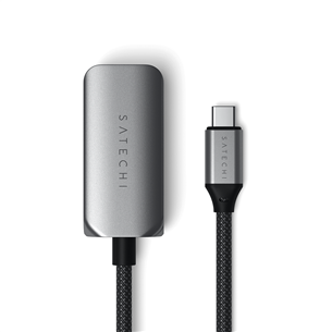 Satechi USB-C to 2.5 Gigabit Ethernet, pilkas - USB Adapteris