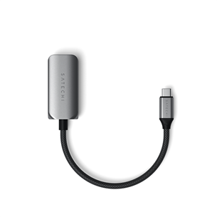 Satechi USB-C to 2.5 Gigabit Ethernet, pilkas - USB Adapteris