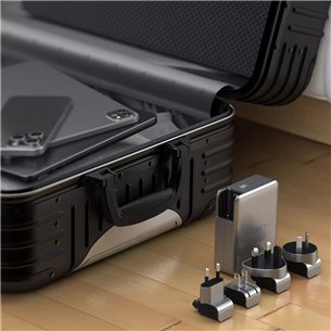 Satechi Travel Charger, 145 W, USB-C, pilkas - Adapteris