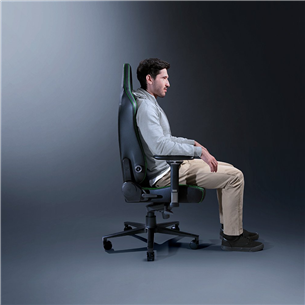 Razer Iskur V2, žalia/juoda - Žaidimų kėdė