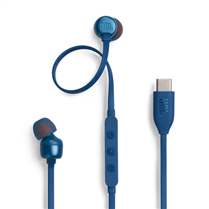 JBL Tune 310C USB-C, in-ear, mėlynos - Ausinės