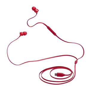 JBL Tune 310C USB-C, in-ear, red - Wired headphones