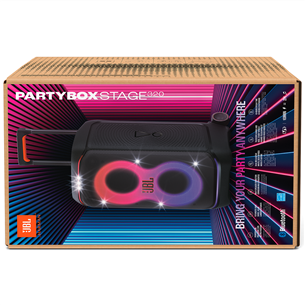 JBL Partybox Stage 320, juodas - Muzikinis centras